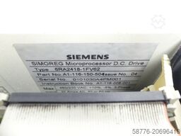 Siemens SIMOREG 6RA2418-1FV62 K - Stromrichtergerät SN: 0101030A4PM001
