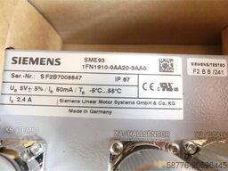 Siemens SME93 1FN1910-0AA20-3AA0 Geberanschlussbox SN: F2B7008647 - ungebr.! -