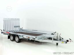 Temared Baumaschinenanhänger Builder 183x400cm 3,5t Rampe