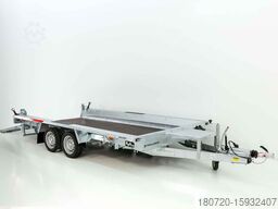 Temared Baumaschinenanhänger Builder 183x400cm 3,5t Rampe