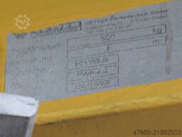 Vetter PW Demag Drehkran Hallenkran Kran Wandschwenkkran L 4m NL500Kg Kettenzug