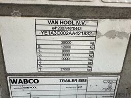 Van Hool 20FT/30FT ADR CHASSIS / galvanized / BPW DRUM /...