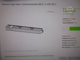 Klöckner Möller Siemens BD2 Stromschiene BD2 400A incl Zubehör Abgangskästen CU