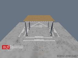 21,25 m² Lagerbühne , OK 300 cm 500 kg/m², sofort ab Lager