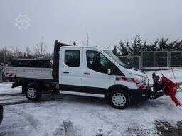 FORD Transit DoKa 350L2 4x4 Winterdienst Streuer Schi