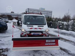 FORD Transit DoKa 350L2 4x4 Winterdienst Streuer Schi