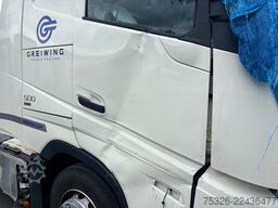 VOLVO FH 500 4x2, Globetrotter XL Aero, UNFALL