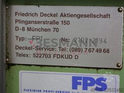 Deckel FP1 Aktiv