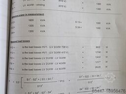 ABB RESIBLOC 4200/1300/1600 kVA, 11/0,41 kV