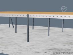 10x15m Lagerbühne , Belastung : 500kg/qm Unterkante: 2,5m ,ca. 150qm Systembühne