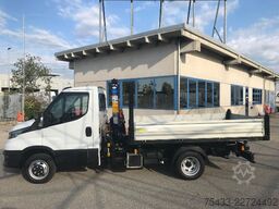 IVECO DAILY 35C14H Cassone ribaltabile trilat.+ Gru