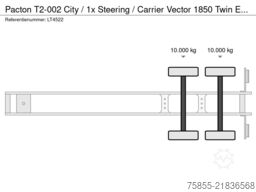 Pacton T2-002 City / 1x Steering / Carrier Vector 1850...