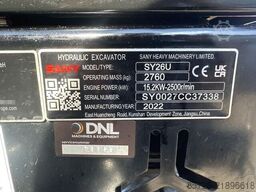 Sany SY26U Cabine - Gebruikt