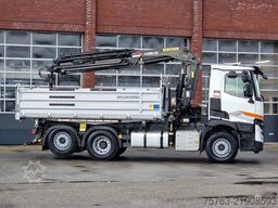 Renault C 440 - 6x2*4 - HIAB X Pro 232 Crane - Meiler 3...