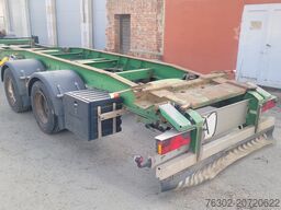 Hüffermann HTS 18.77 Tandem Abrollanhänger Scheiben