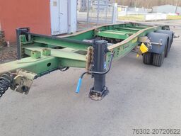 Hüffermann HTS 18.77 Tandem Abrollanhänger Scheiben