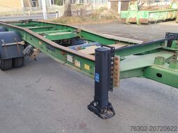 Hüffermann HTS 18.77 Tandem Abrollanhänger Scheiben