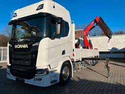 SCANIA R540 Pritsche + Fassi F545 Kran 6x2