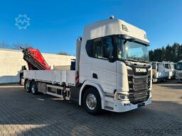 SCANIA R540 Pritsche + Fassi F545 Kran 6x2