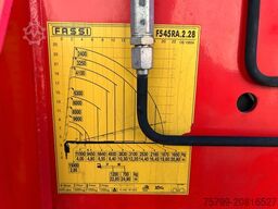 SCANIA R540 Pritsche + Fassi F545 Kran 6x2