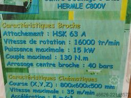 HERMLE C 800 V