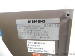 Siemens 6RA2617-6MV30-1A Komplettgerät SN:858149 - ! -