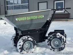 Muck Truck Power Barrow 4 WD Elektro