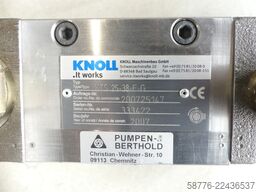 Knoll KTS 25-38-F-G Schraubenspindelpumpe 200725147 SN: 333422 -neuwertig-