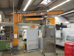 Abus LSX Kran Drehkran Hallenkran 500KG Abus Kettenzug L 3,5m NL 500Kg H 3,25m