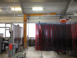 Abus LSX Kran Drehkran Hallenkran 500KG Abus Kettenzug L 4m NL 500Kg H 4,4m