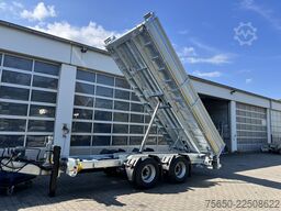 Möslein TTD 19 B  19 t Tandemkipper- Tieflader hydraulischer Klappe Breitbereifung