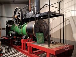 Lanz Zweizylinder- Verbund-Heißdampf-Lokomobil