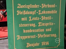 Lanz Zweizylinder- Verbund-Heißdampf-Lokomobil