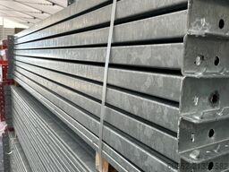 19,6 lfm Palettenregale für Außenbereich H: 4,5m , 3000 kg Fachlast , FVZ