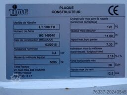 Iveco Daily 35S13 Arbeitsbühne Time France LT1