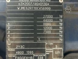 IVECO S-WAY 460, AS260SY/FP BDF,   WECHSELFAHRGESTELL, INTADER, E6