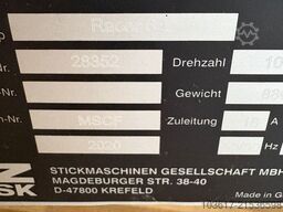 ZSK Racer 6 S Freiarm, Kappe & Bordüre