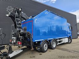 DAF XF 440 6x2 / PENZ CRANE - KRAN + TIPPER TRAILER
