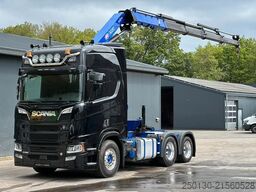 SCANIA R580 A6x2NB  HMF3220LK Retarder Liftachs ACC LDW