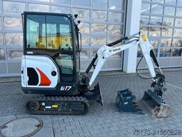 Bobcat E17 / MS01 / nur 57h! / 2023 / Löffelpaket