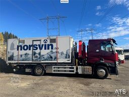 Renault T380 6x2 Crane truck w/ 19 t/m Palfinger.