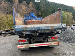 Scania P380 6x2 crane truck w/tipper, w/14t/ and w/Hiab c