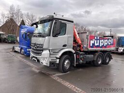 MERCEDES-BENZ Arocs 4 6x4 Dreiseitenkipper mit Kran