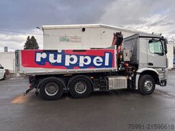 MERCEDES-BENZ Arocs 4   6x4 Dreiseitenkipper mit Kran