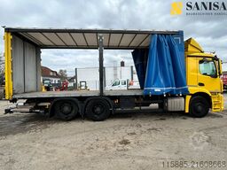 Mercedes-Benz Actros2543/Schiebe Gardienen/Edscha Verd