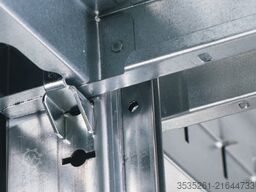 TOTAL-REGAL nedcon Fachbodenregale 16 Doppelr. je 6 Felder