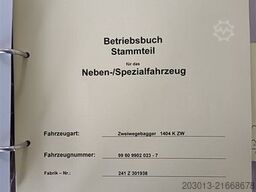 ATLAS 1404K ZW 4x4 ZW RAIL Zweiwegebagger + Anbauteile