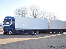 DAF XF 530 SSC 6X2 2022 + 2011 DRACO FRIGO - BLOEME...