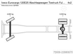 Iveco Eurocargo 120E25 Abschleppwagen Towtruck Full A...