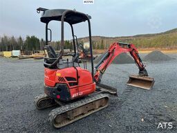 Kubota U17-3a Mini Excavator with 4 Buckets, Ripper, and